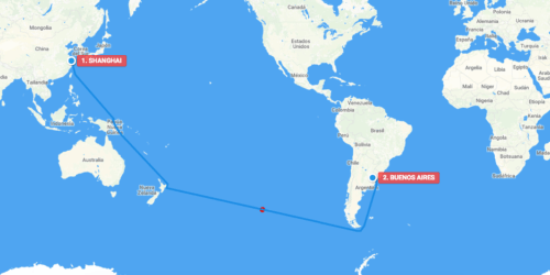 tiempo de transito maritimo china buenos aires